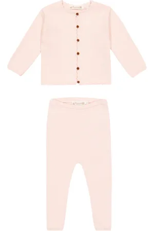BONPOINT Baby Angelou cotton-blend T-shirt and pants