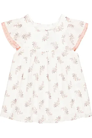 Tartine Et Chocolat Baby floral cotton top