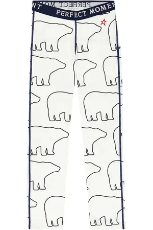 Perfect Moment Printed fleece leggings