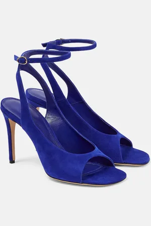 Victoria Beckham Suede slingback sandals