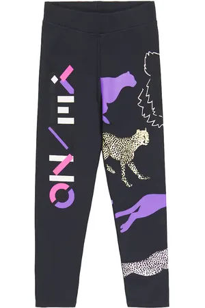Kenzo Logo-printed jersey leggings