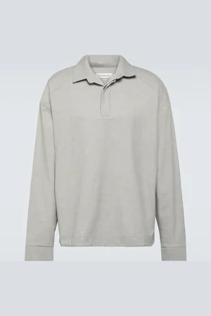 The Frankie Shop Dennis polo woven sweater