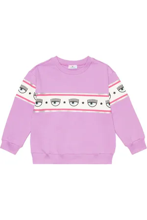 MONNALISA X Chiara Ferragni eye-motif jersey sweatshirt