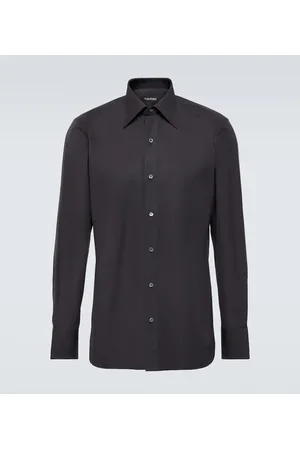 Tom Ford Cotton poplin tuxedo shirt