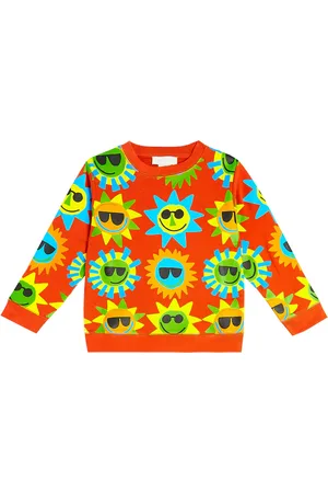 Stella McCartney Printed cotton jersey sweatshirt