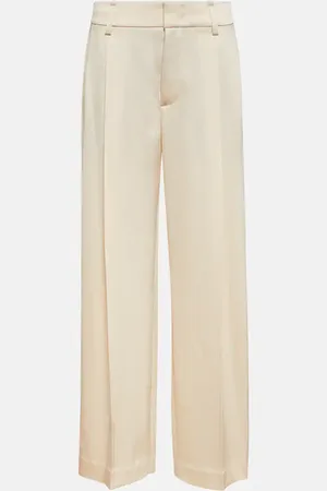 Vince High-rise wide-leg pants