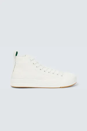 Bottega Veneta Vulcan high-top canvas sneakers