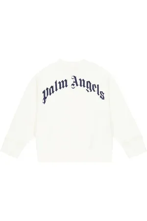 Palm Angels Logo cotton jersey sweatshirt