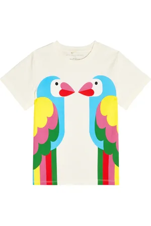 Stella McCartney Printed cotton jersey T-shirt