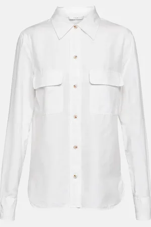 Vince Cotton and silk blouse