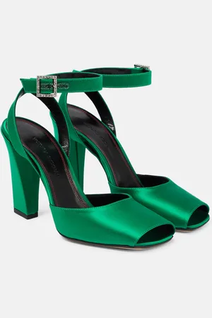 Victoria Beckham Eliza satin sandals