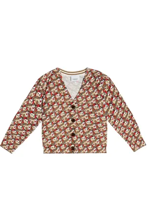 Burberry Thomas Bear cotton cardigan
