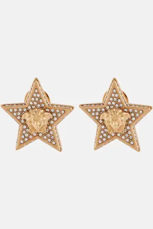 VERSACE Medusa embellished earrings
