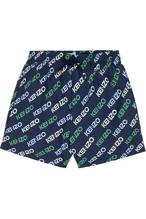 Kenzo Logo swim trunks