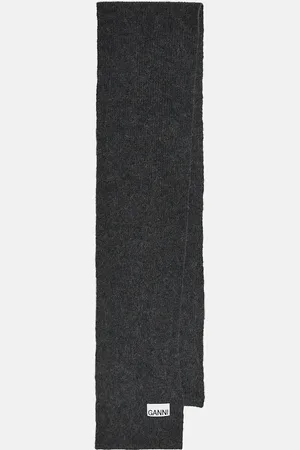 Ganni Wool-blend scarf