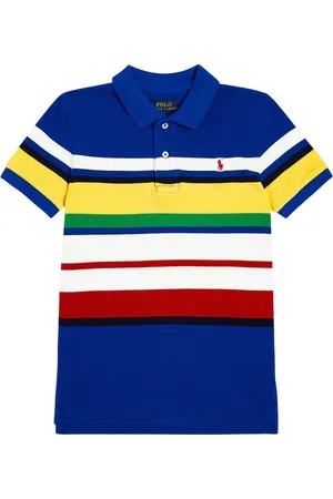 Ralph Lauren Striped cotton polo shirt