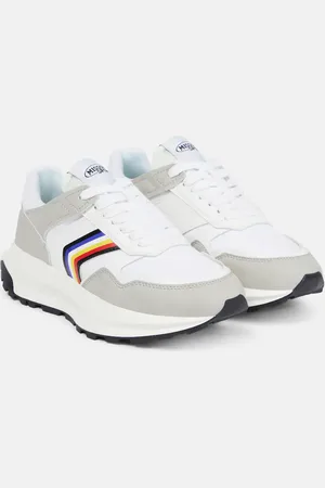 Missoni Suede-trimmed sneakers
