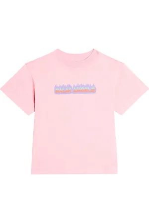 Palm Angels Flames cotton jersey T-shirt