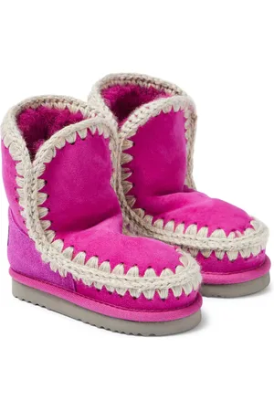 Mou Shearling-lined suede boots
