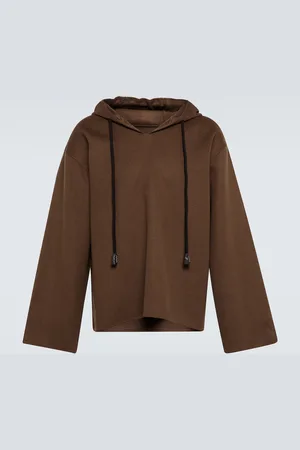 Nanushka Moshe wool and silk hoodie