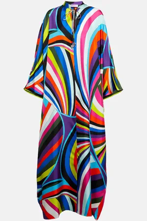 Puccini Iride silk kaftan