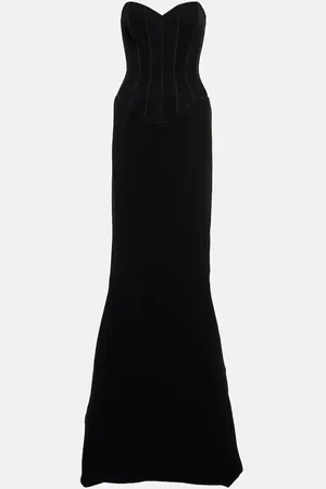 MATICEVSKI An Ode bustier crÃªpe gown