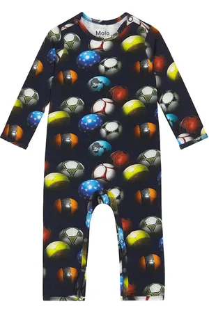 Molo Baby Fenez printed jersey onesie