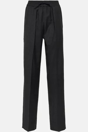 Isabel Marant Liska virgin wool wide-leg pants