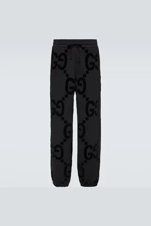 Gucci Jumbo GG cotton jersey sweatpants