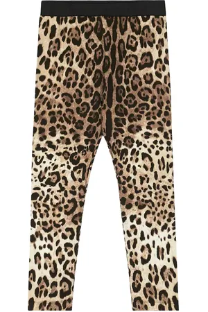 Dolce & Gabbana Leopard-print jersey leggings