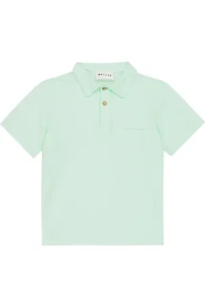 MORLEY Paddy cotton and linen polo shirt