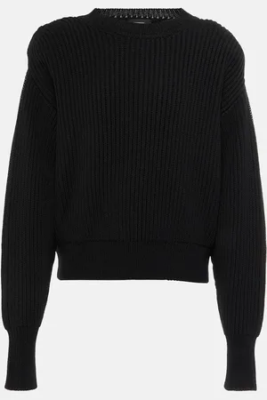 WARDROBE.NYC Ribbed-knit wool sweater