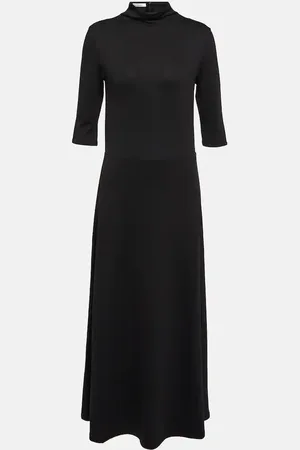 Vince Knitted jersey midi dress