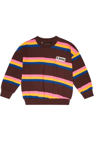 Mini Rodini Striped cotton jersey sweatshirt