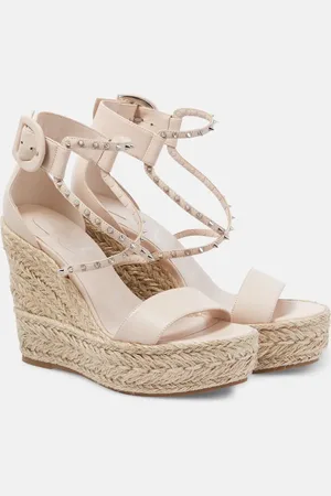 Christian Louboutin Chocazeppa Spikes 120 espadrille wedges