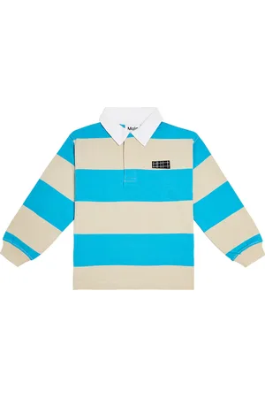 Molo Relz striped jersey polo shirt