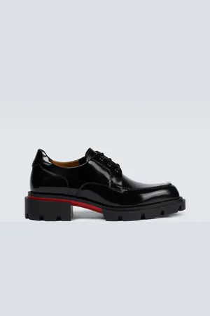 Christian Louboutin Our Georges leather lace-up shoes