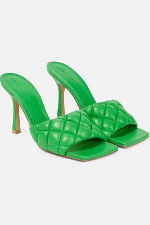 Bottega Veneta Padded 90 leather sandals