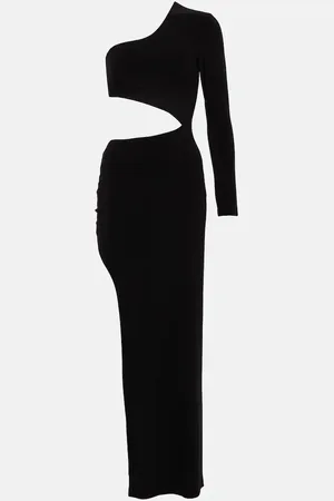 Norma Kamali Shane asymmetric gown