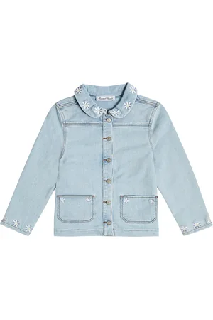 Tartine Et Chocolat Embroidered denim jacket