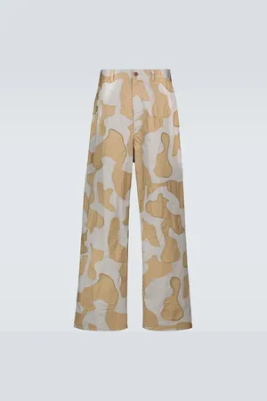 UNDERCOVER Wide-leg camouflage pants