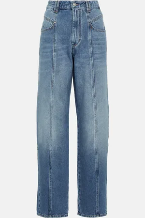 Isabel Marant Vetan high-rise wide-leg jeans
