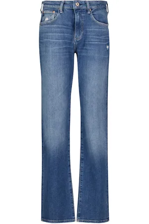AG Jeans Knoxx high-rise boyfriend jeans