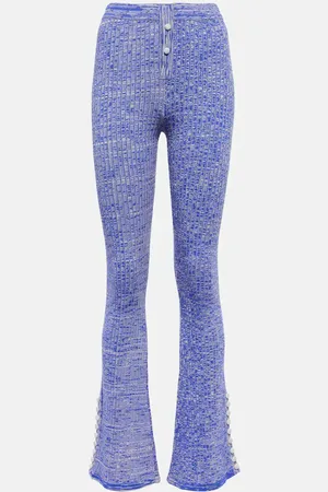 LIVE THE PROCESS Marl flared sweatpants