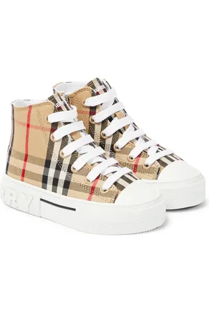 Burberry Burberry Check canvas sneakers