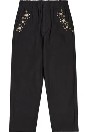 Scotch&Soda Embroidered cotton pants