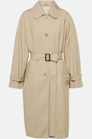 Max Mara The Cube cotton-blend twill trench coat