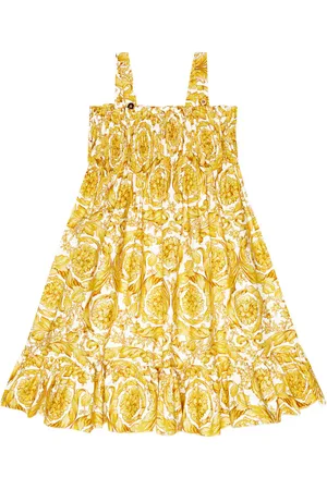 VERSACE Barocco cotton dress