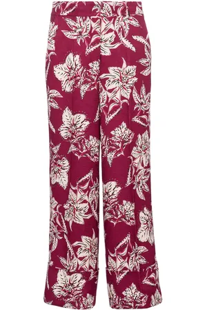 Dorothee Schumacher Structured Florals high-rise straight pants