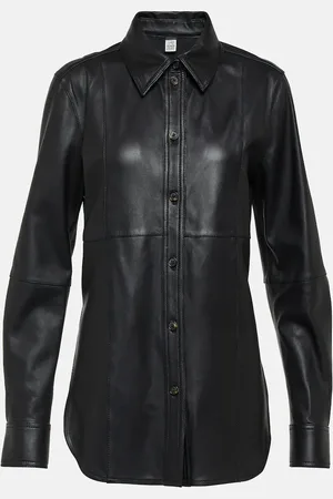 Totême Leather overshirt
